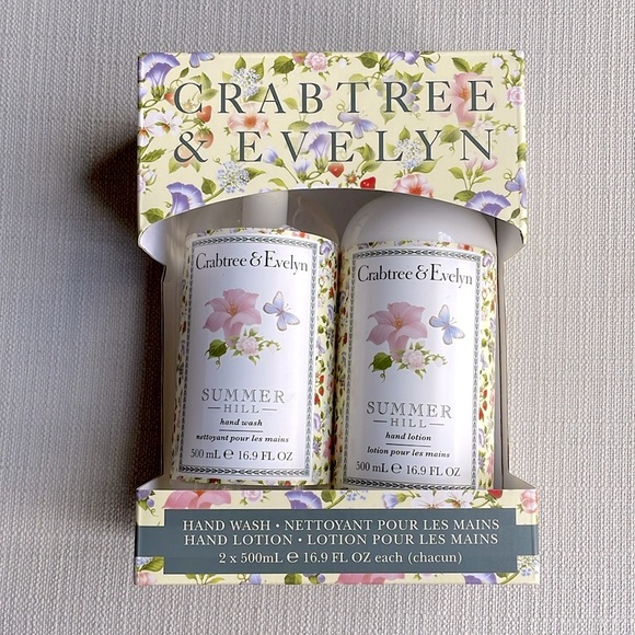 Crabtree & Evelyn Other - Crabtree & Evelyn summer hill gift set hand wash hand lotion